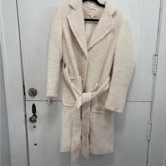 LoveShackFancy Cream Textured Jacket - Picture 1 of 3